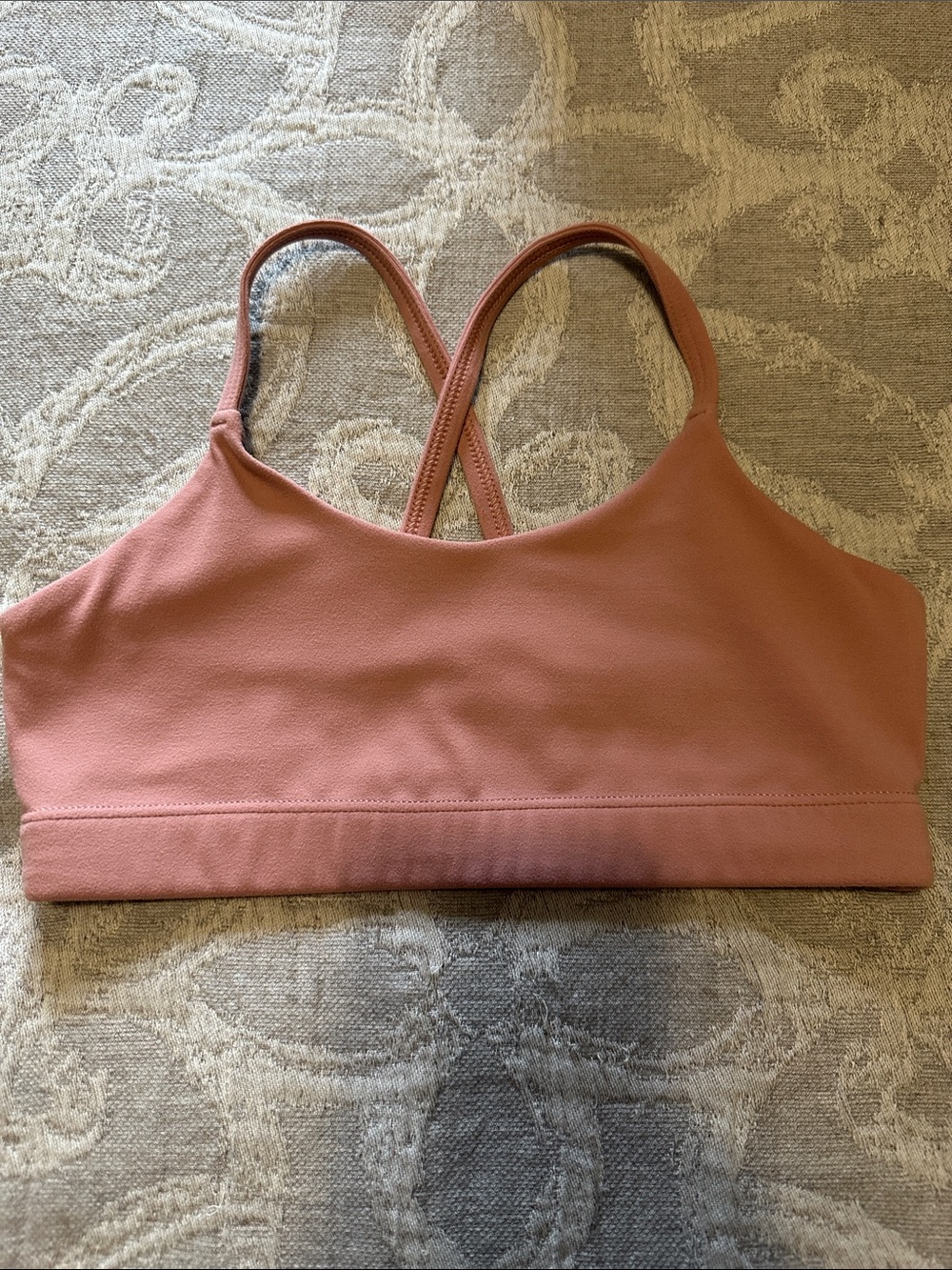Athleta girls Dusty Rose Crisscross Sports Bralette